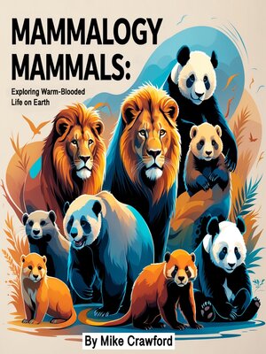 cover image of Mammalogy